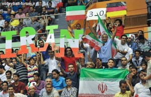 تماشاگران والی بال